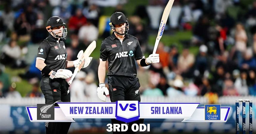 New Zealand vs Sri Lanka 3rd ODI Highlights