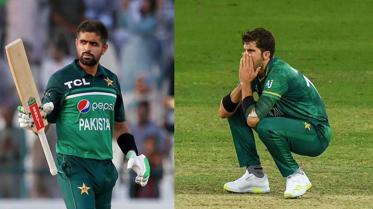 Shaheen Afridi Clashes With Babar Azam, Ruckus In Pakistan Dressing ...