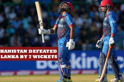 Afghanistan vs Sri Lanka 2023 Highlights