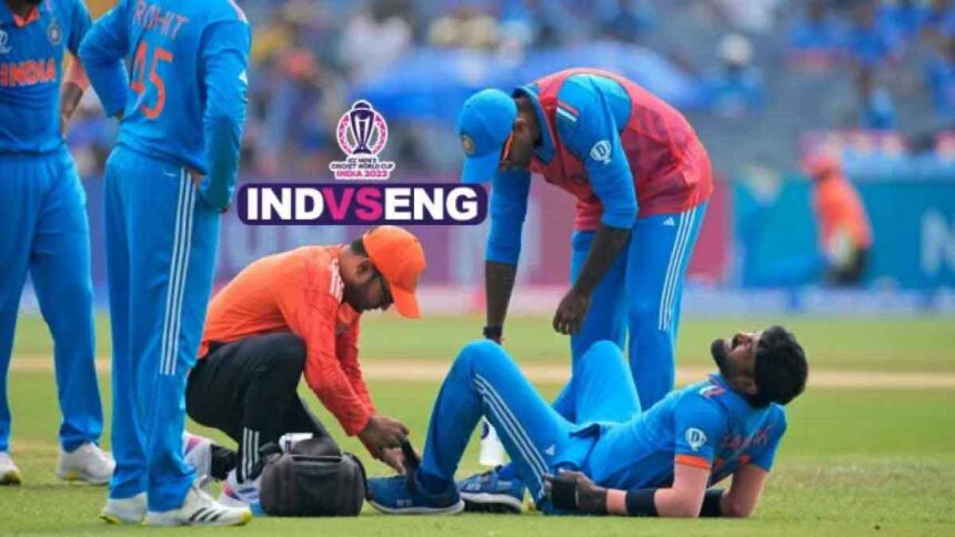 Hardik Pandya out of the match against England