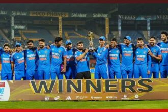 Team India made a record in T20 International won the double super over