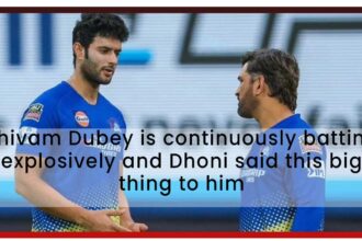 Shivam Dubey is continuously batting explosively